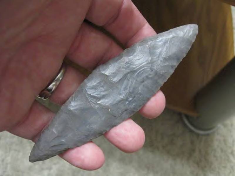 BM # 46-- Hornstone Bi-pointed Blade